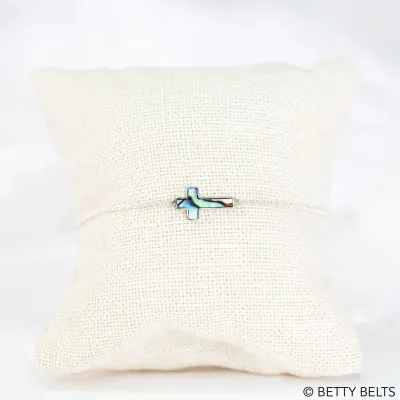 CROSS Shell Chain Bracelet (Silver &amp; 24K Gold Vermeil)