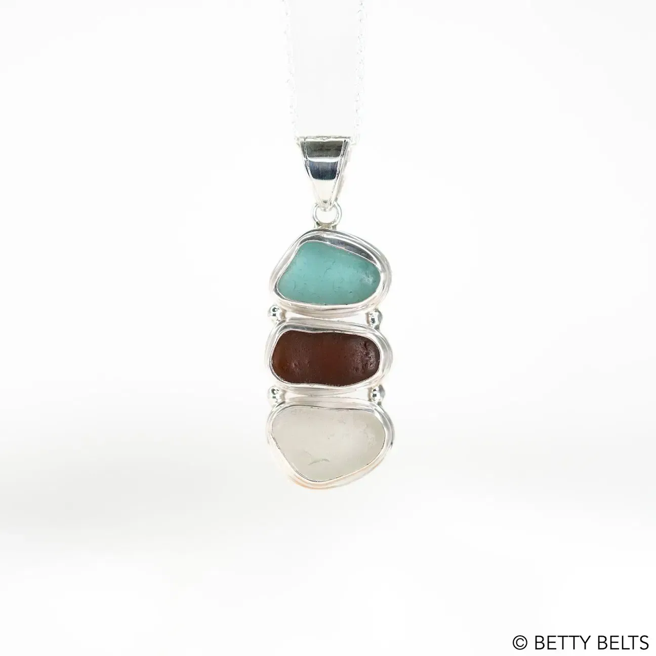 CAIRN Sea Glass Pendant / Necklace