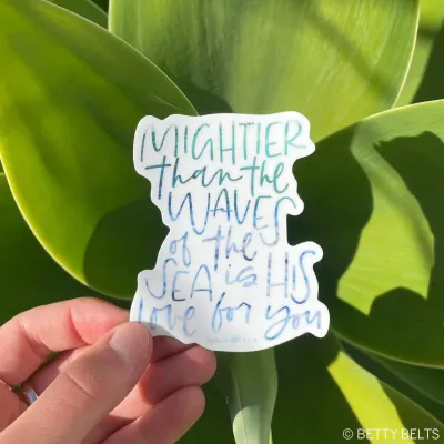 Mightier Sticker