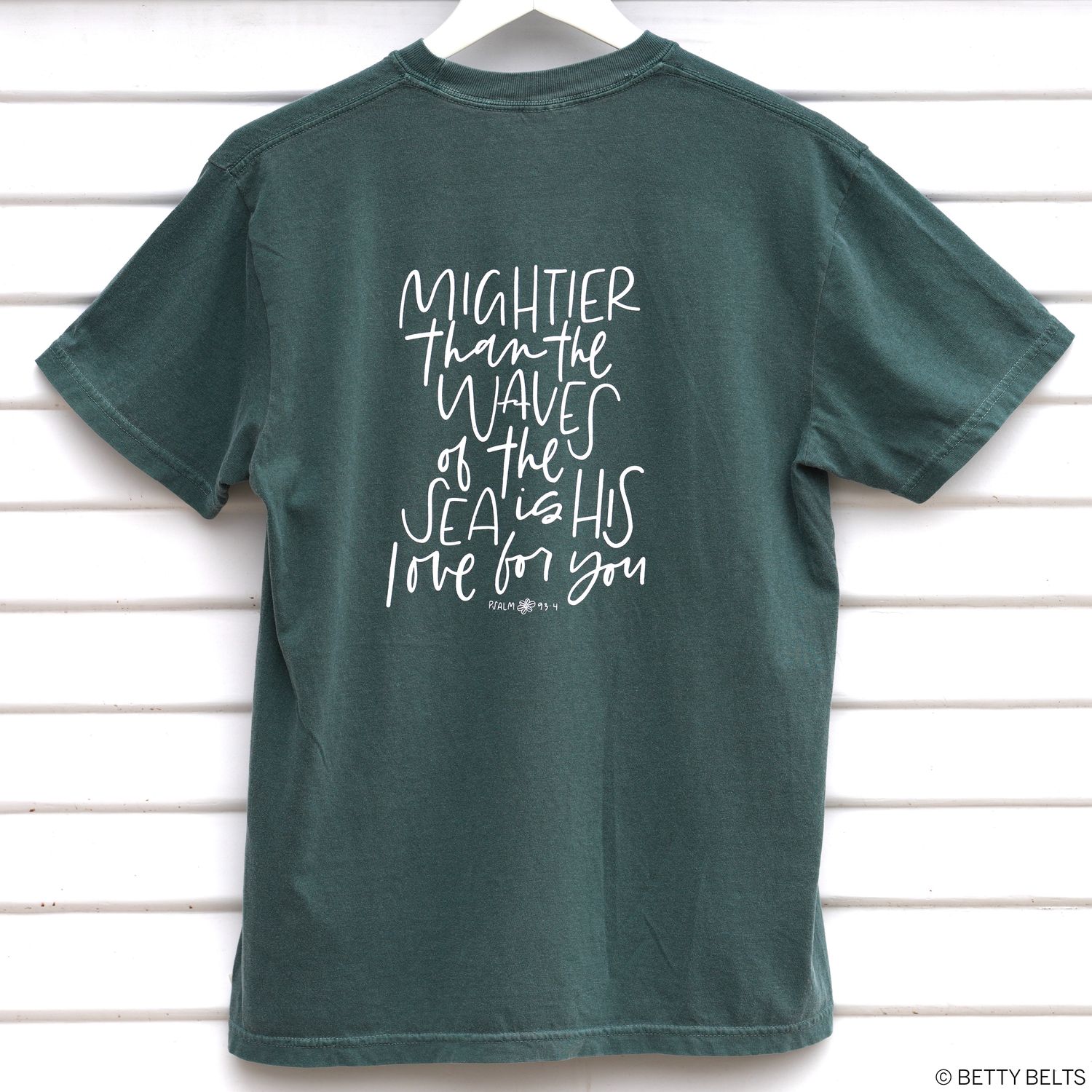 Mightier Ocean Lovers Tee - White Screen (Unisex)