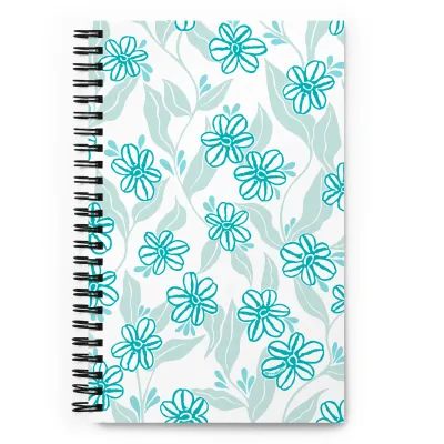 Betty Kelpy Print Spiral Notebook in OCEAN (made-to-order) Betty Kelpy Print Spiral Notebook in OCEAN (made-to-order)
