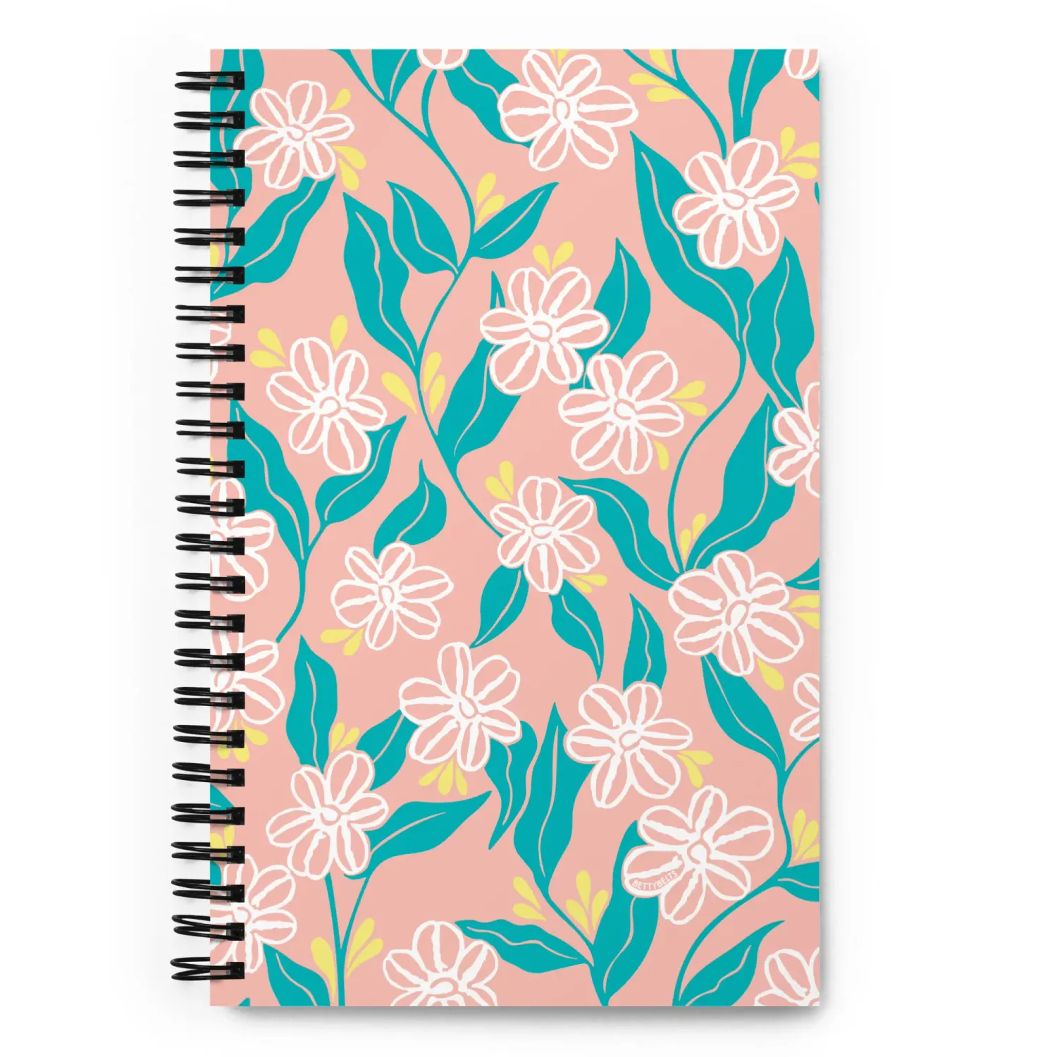 Betty Kelpy Print Spiral Notebook in MEADOW (made-to-order)