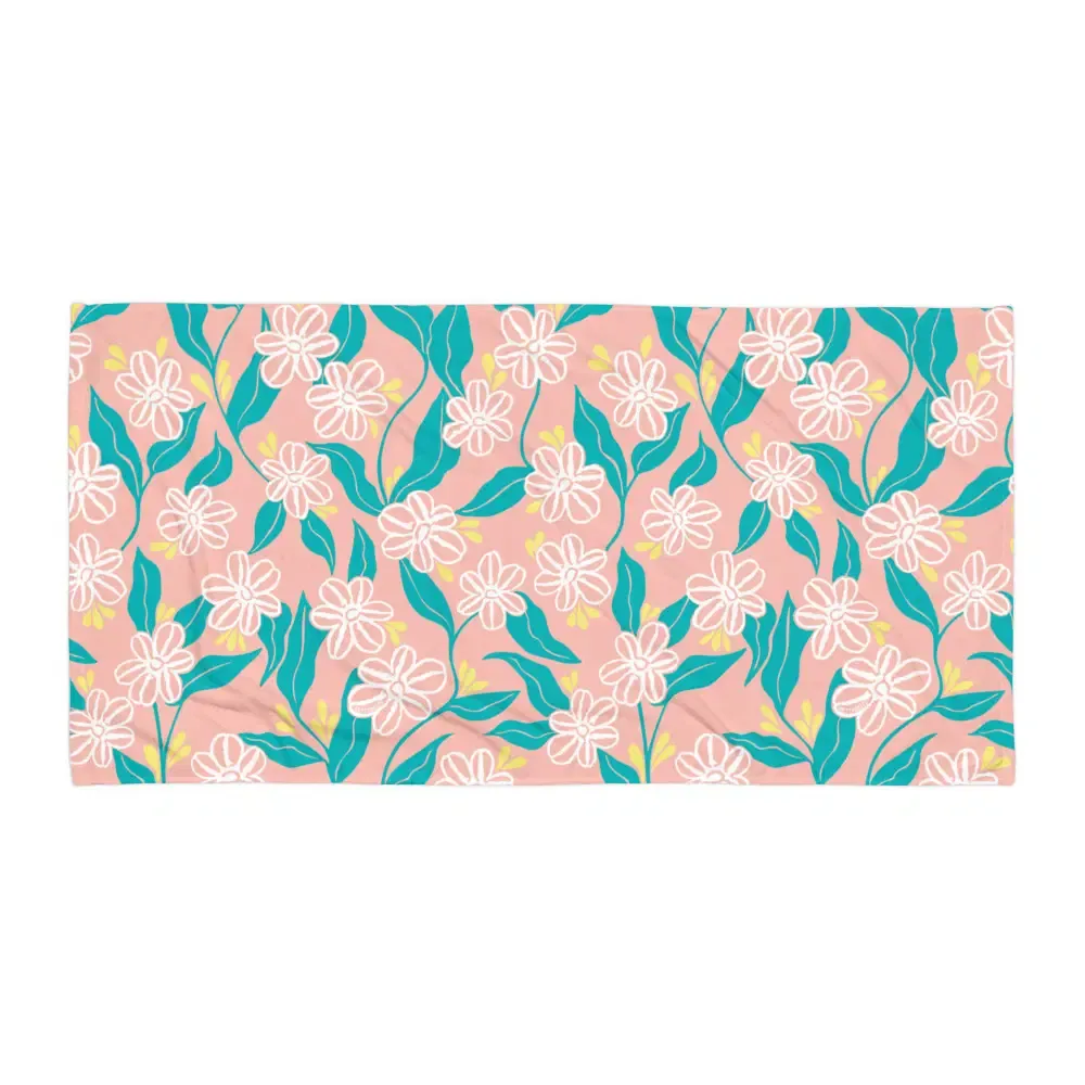 Betty Kelpy Print Towel in Meadow (made-to-order)