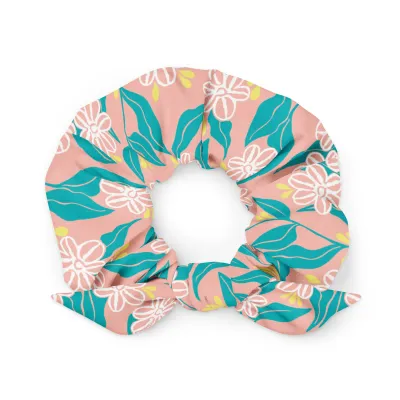 Betty Kelpy Print Scrunchie in MEADOW (made-to-order) Betty Kelpy Print Scrunchie in MEADOW (made-to-order)