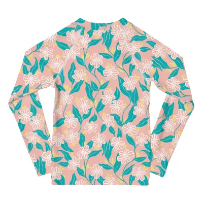 Betty Kelpy Kids Rash Guard in MEADOW (made-to-order)