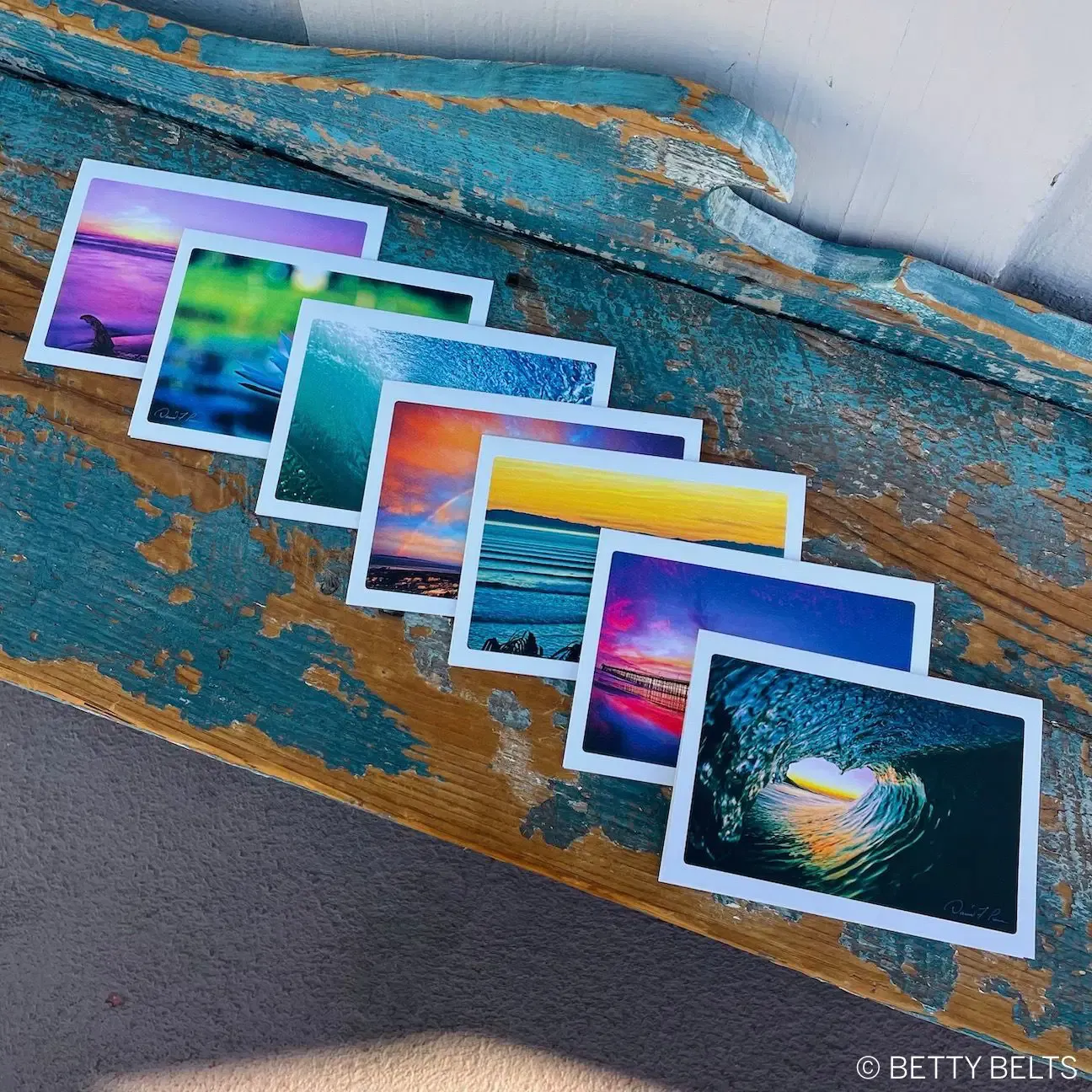 David Pu'u Photography Blank Note Cards (Gift Set of all 7)