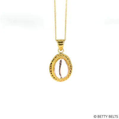 CAYDEN Cowrie Necklace (24K Gold Vermeil)