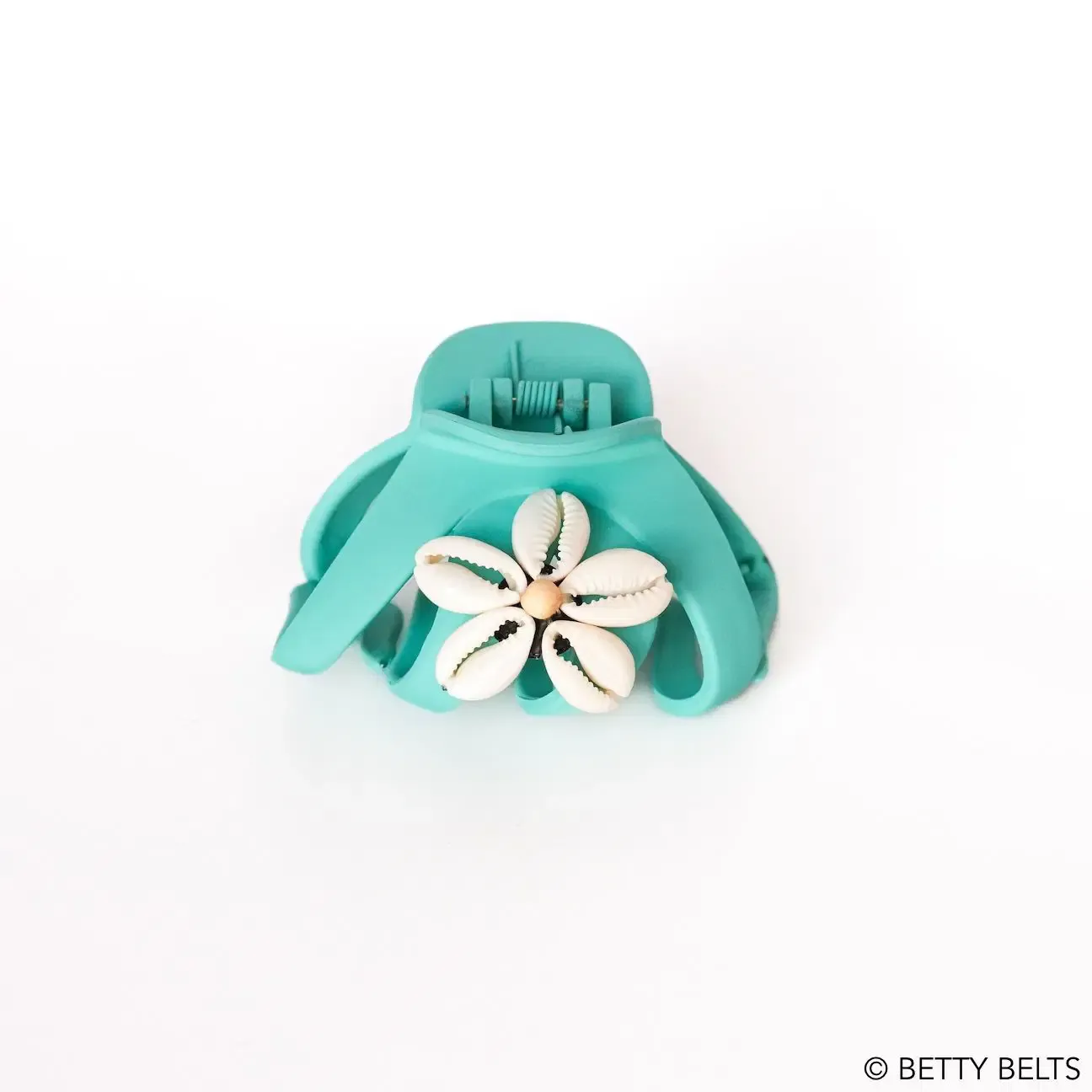 Betty Flower Round Claw Clip