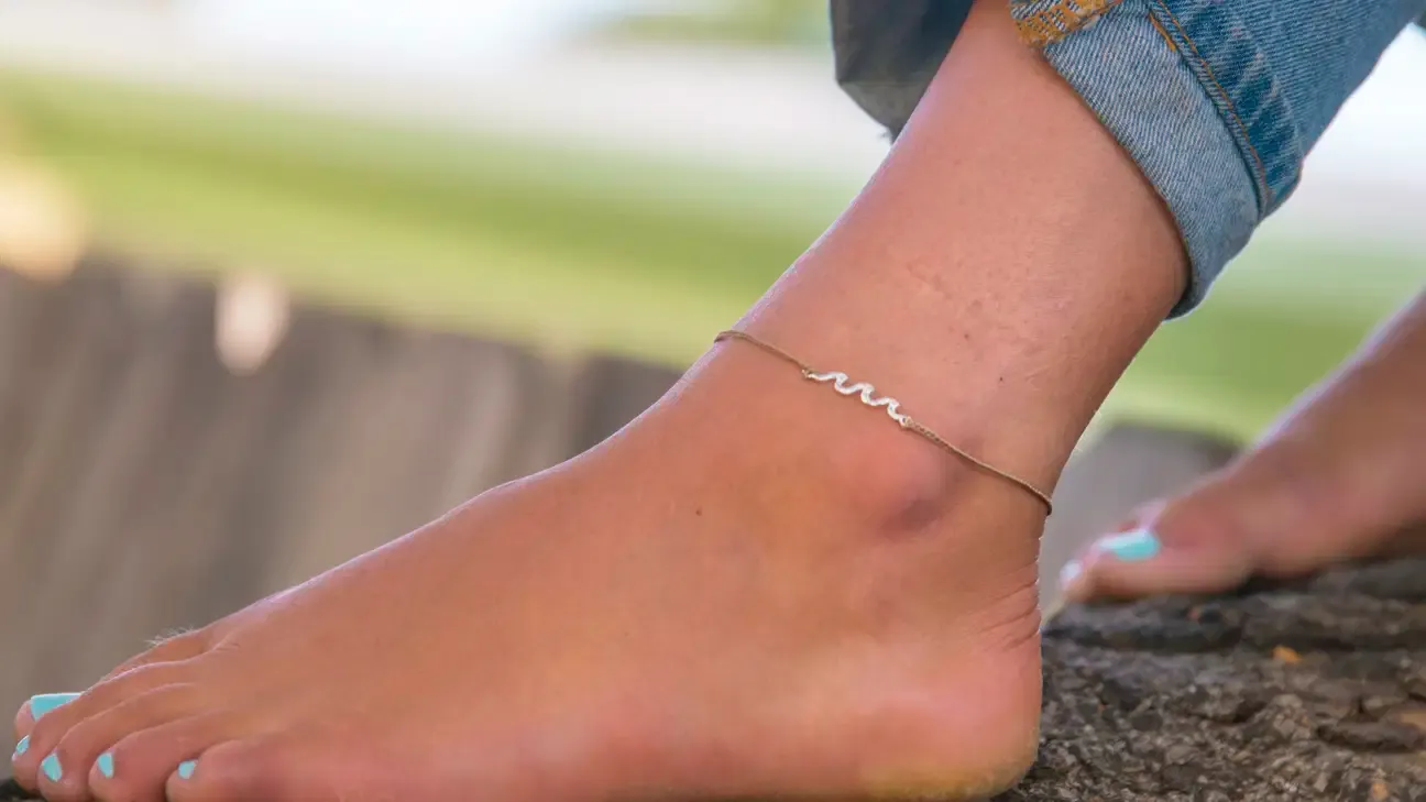 HUI HUI Wave Anklet  (Final Sale!)