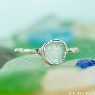 Betty Micro Sea Glass Ring