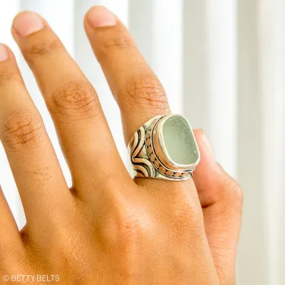 Sea Glass Ring (ROCKSTAR)