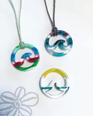 Upcycled Surfite Necklace (Various)