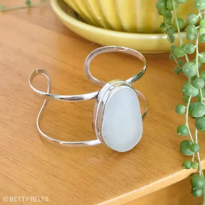 Sea Glass Bracelet (CLASSIC CUFF)
