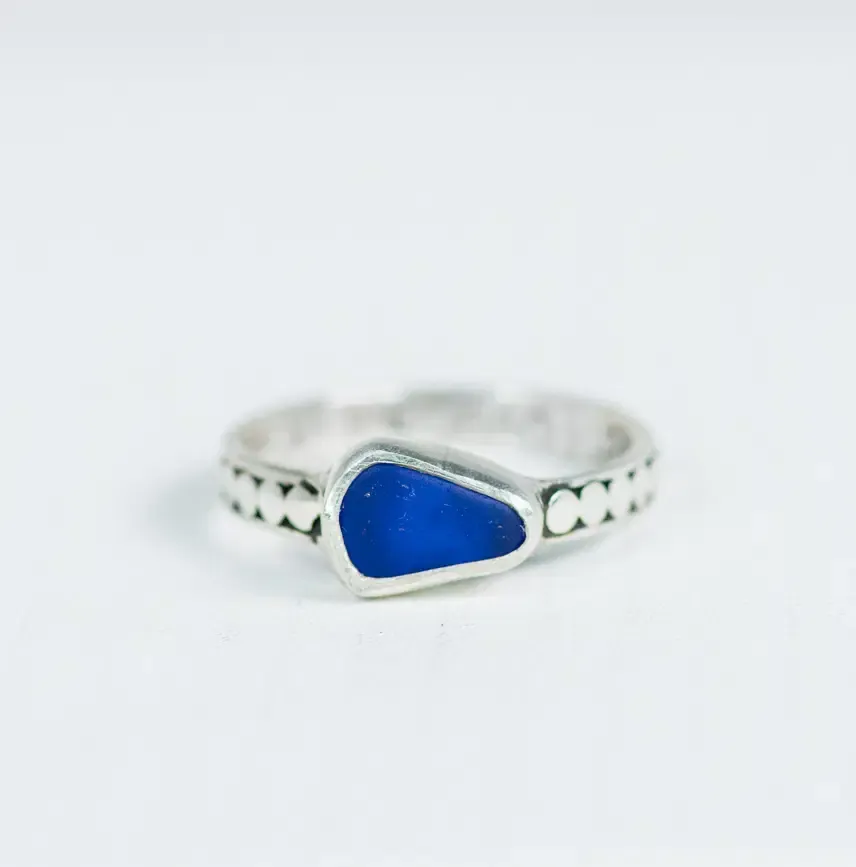 BROOKE Sea Glass Ring