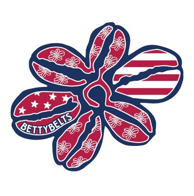 Betty Special Edition Americana Sticker