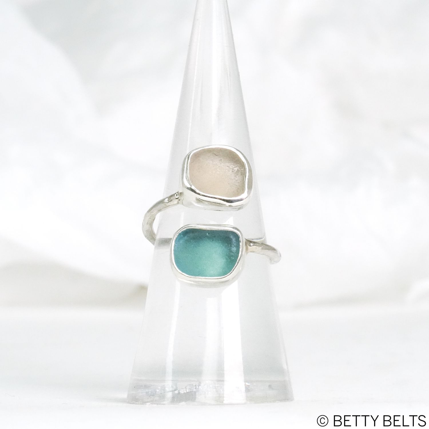 Better Together Mini Sea Glass Ring
