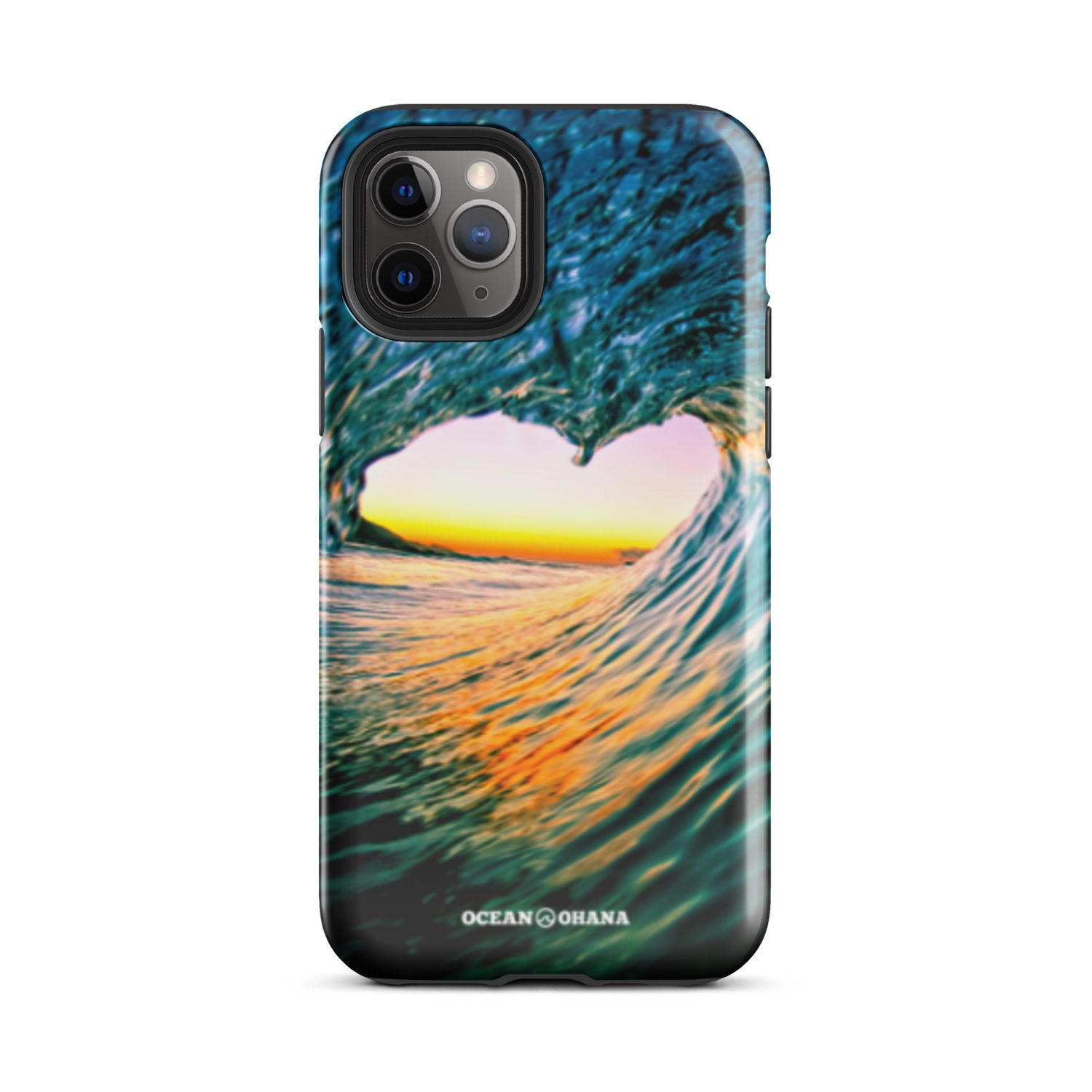 Heart Wave iPhone Case (made-to-order)
