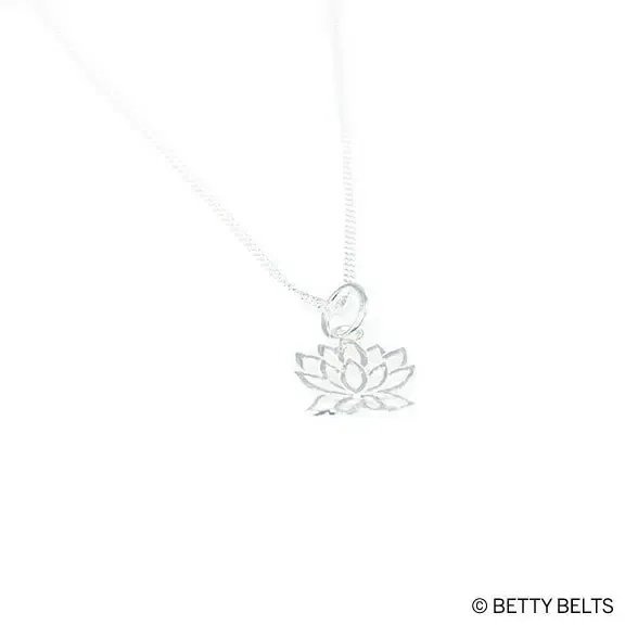 Lotus Charm Necklace