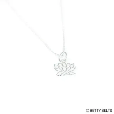 Lotus Charm Necklace