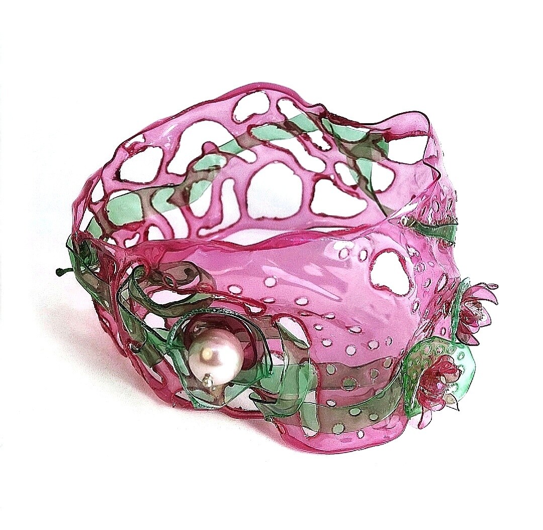 BRACCIALE Ninfee rosa n. 12