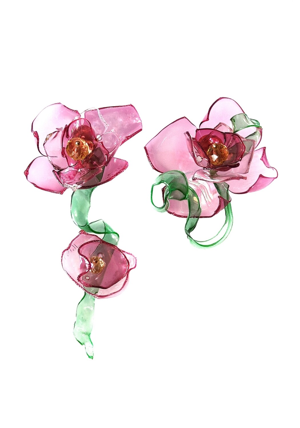 ORECCHINI Rose rami n. 35 ☆