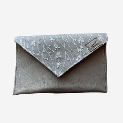 Nellie Bly Bridal Clutch