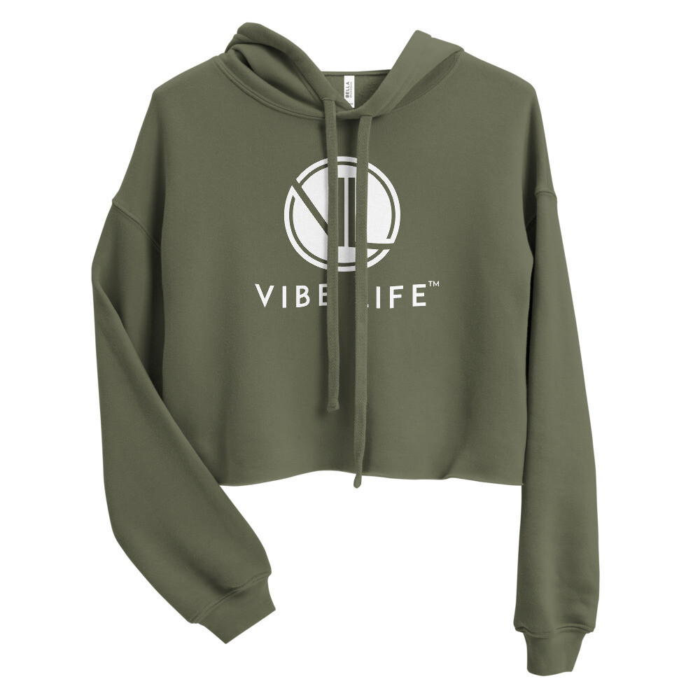 Cropped Pullover Hoodie