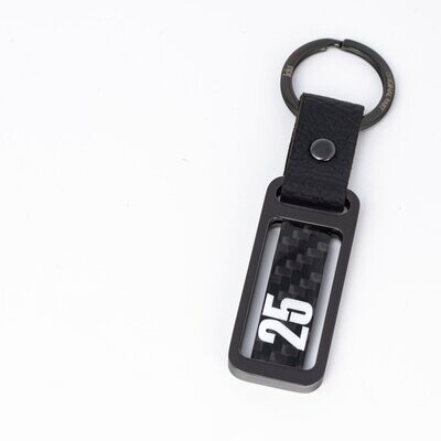 Porte-clés métal/carbone RR-04