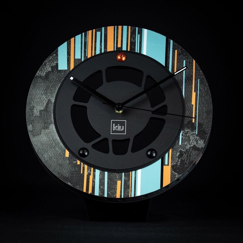 F1 Carbon Disc Clock