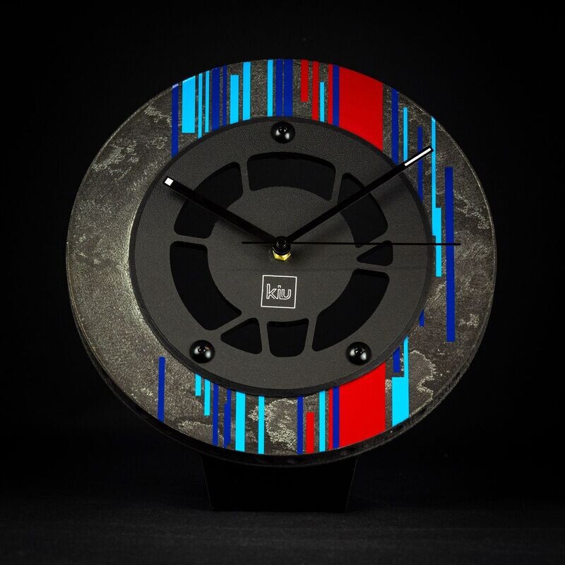 F1 Carbon Disc Clock