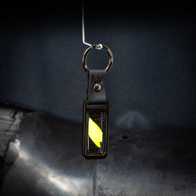 Porte-clés WRT BMW M4 GT3 Carbone/Métal Noir