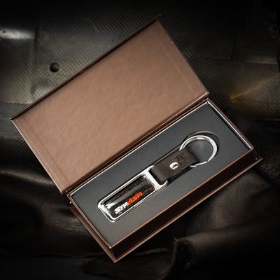 Porte-clés métal/carbone Spa-Asia