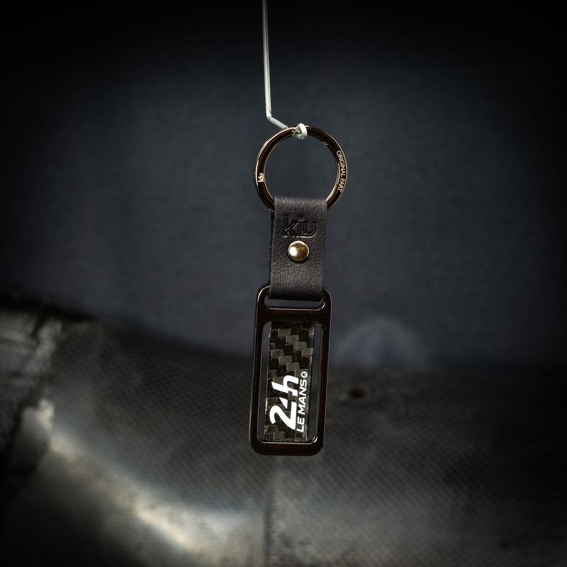 Porte-clés métal/carbone 24h Le Mans