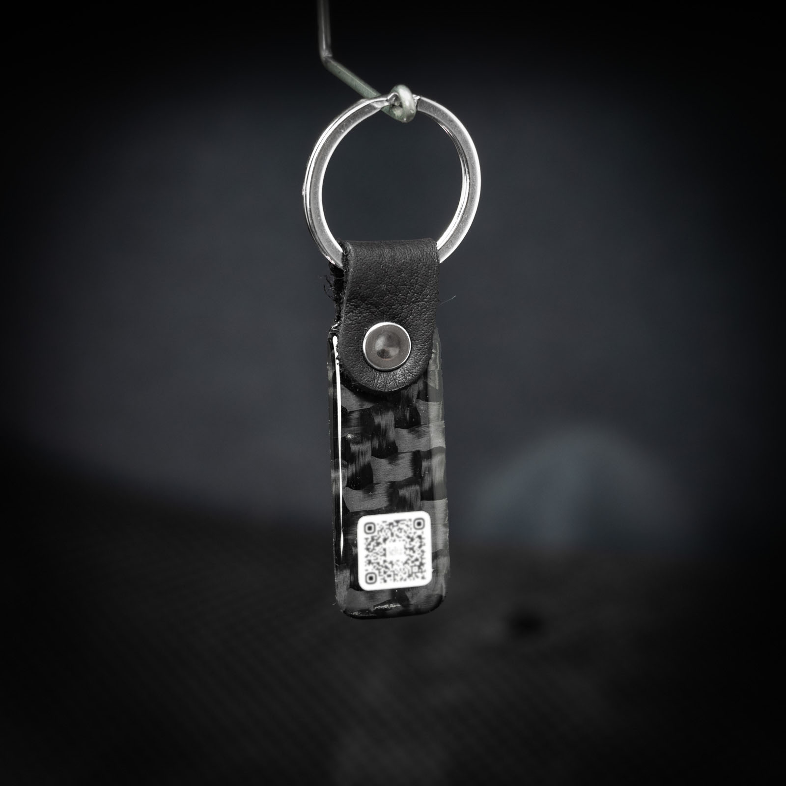 24h Le Mans Carbon keyring