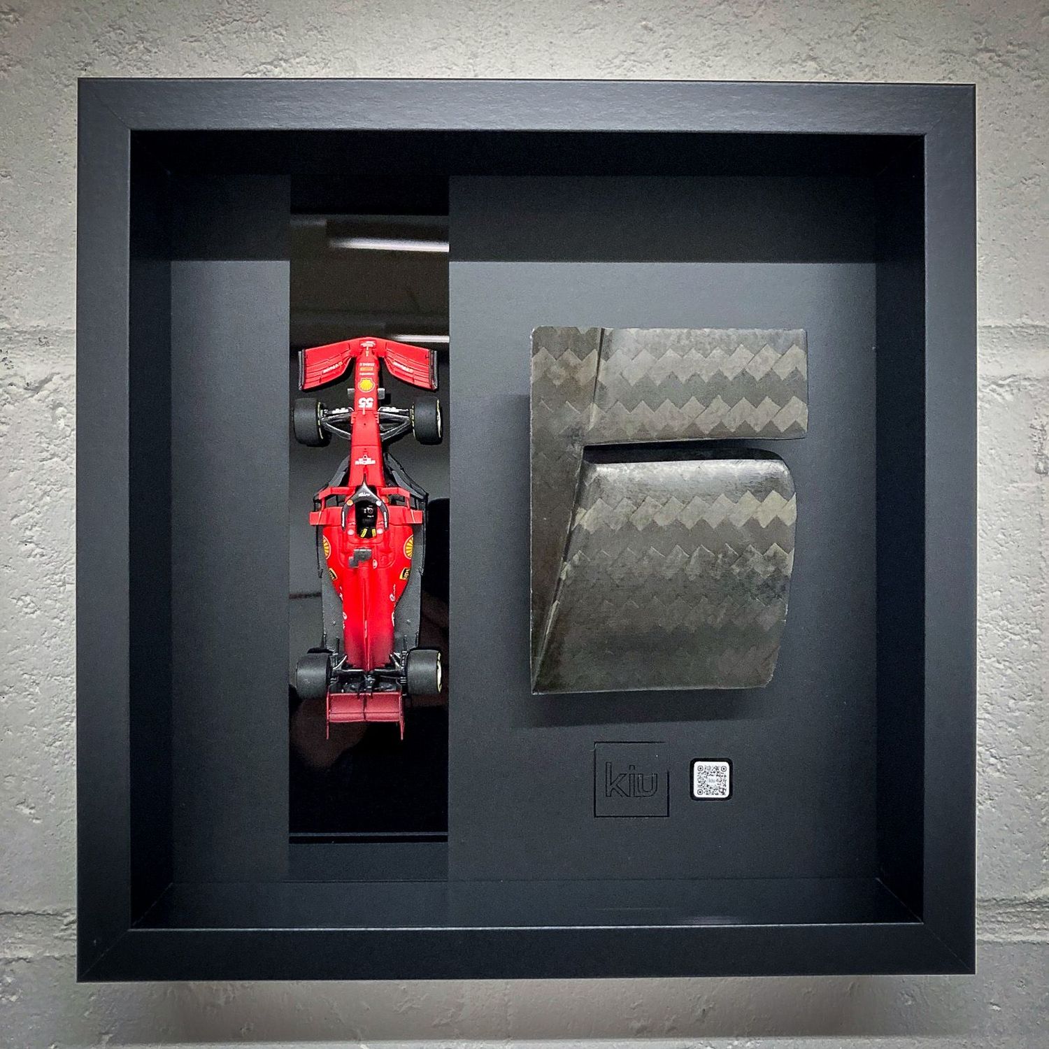 Cadre Miniature + Carbone F1 Carlos Sainz Jr.