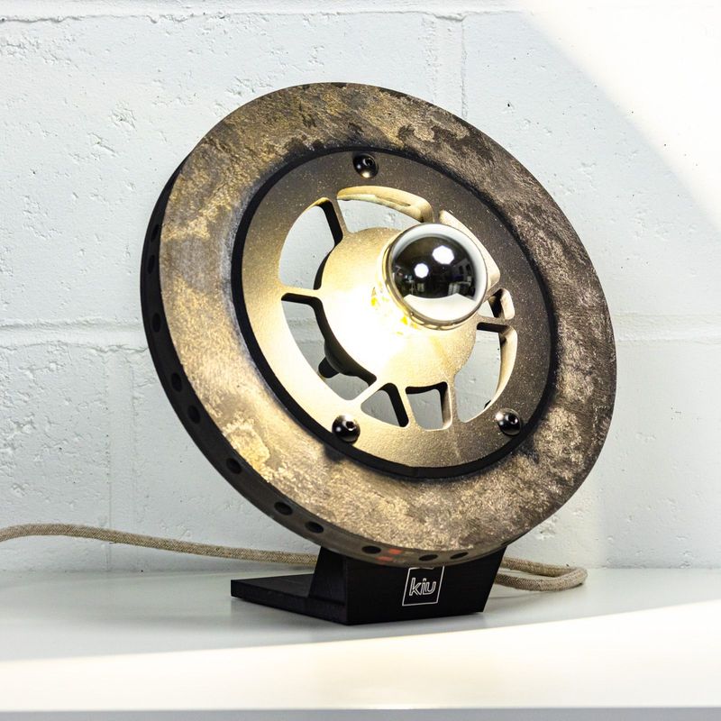 F1 Carbon Disc Desk Light