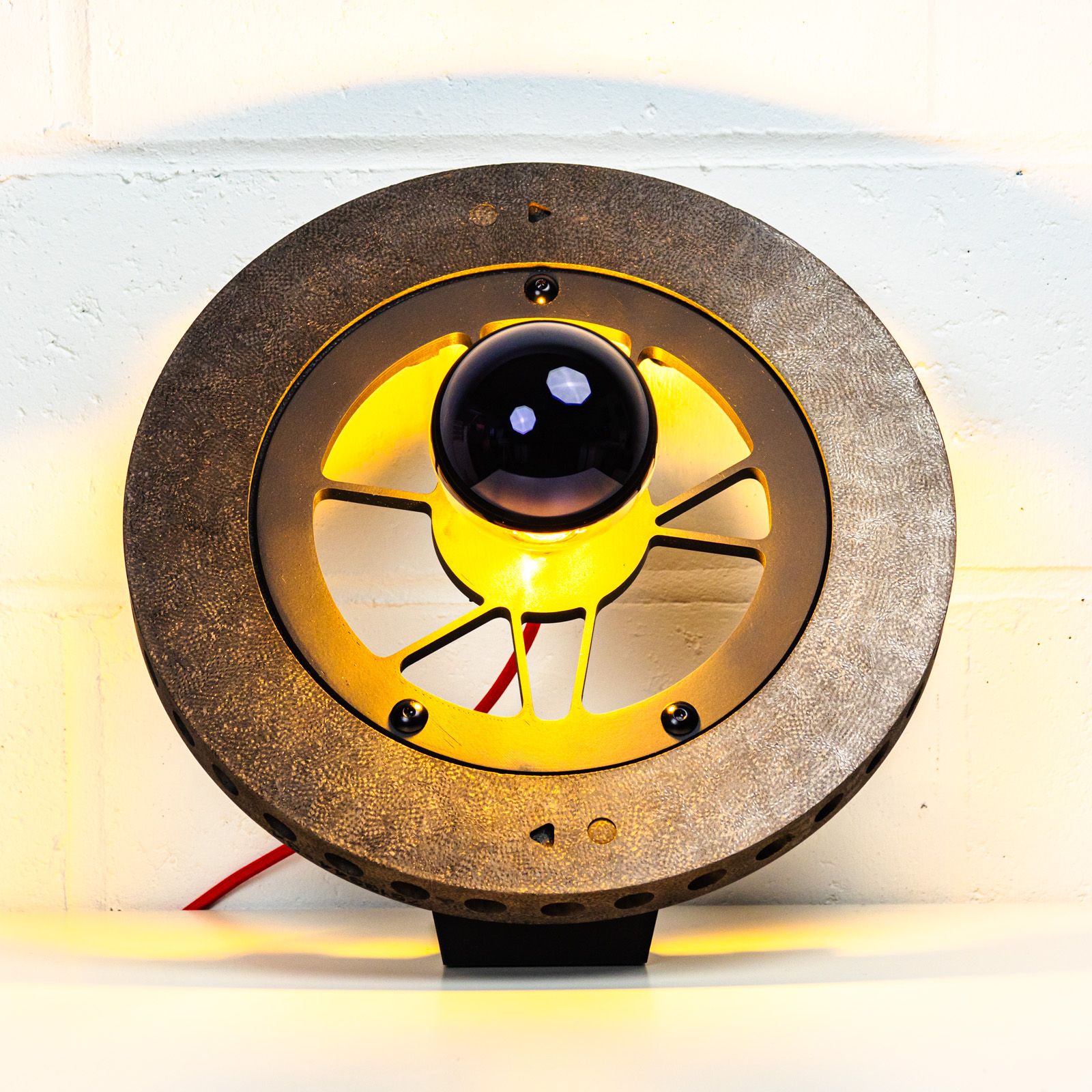 LMP2 Carbon Disc Desk Light