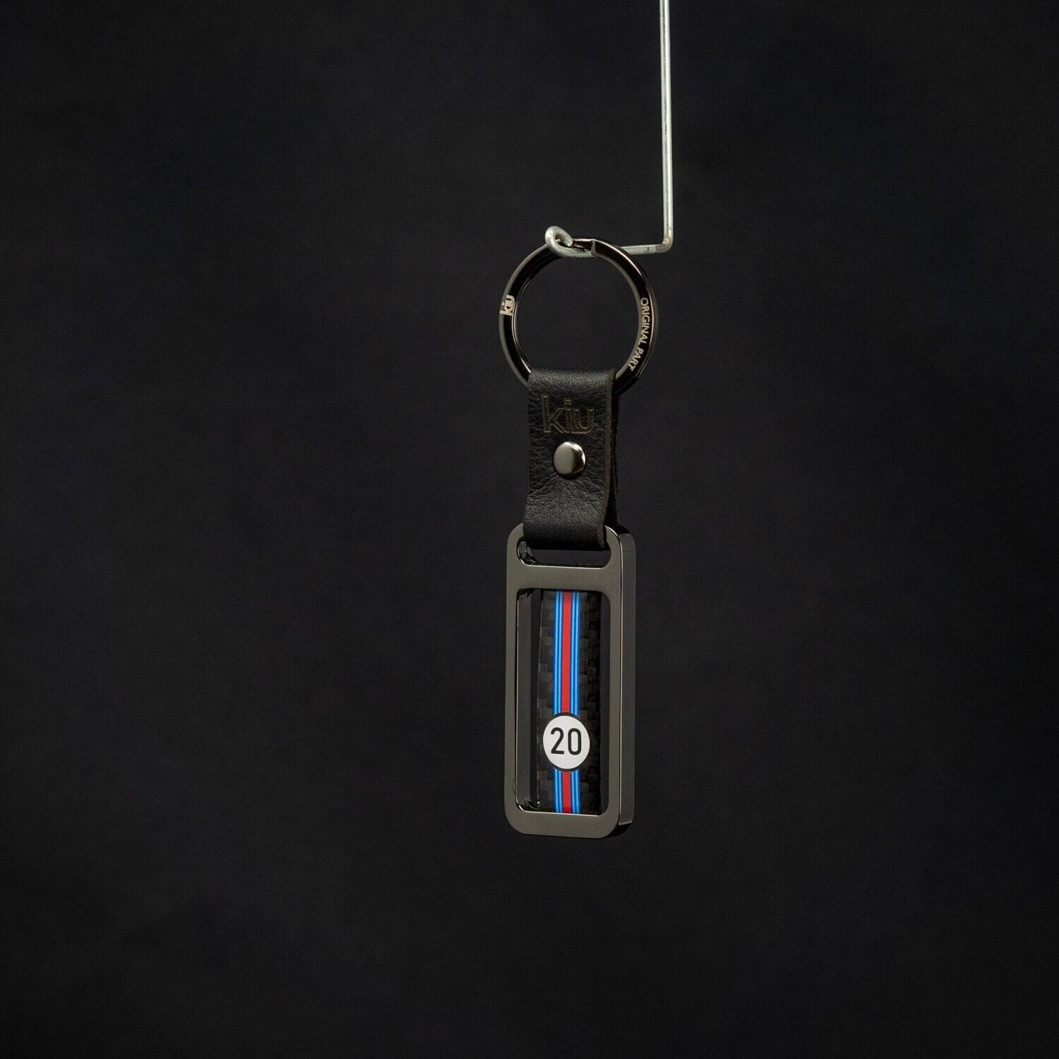 Porte-clés métal/carbone RC-01B Porte-clés métal/carbone RC-01B