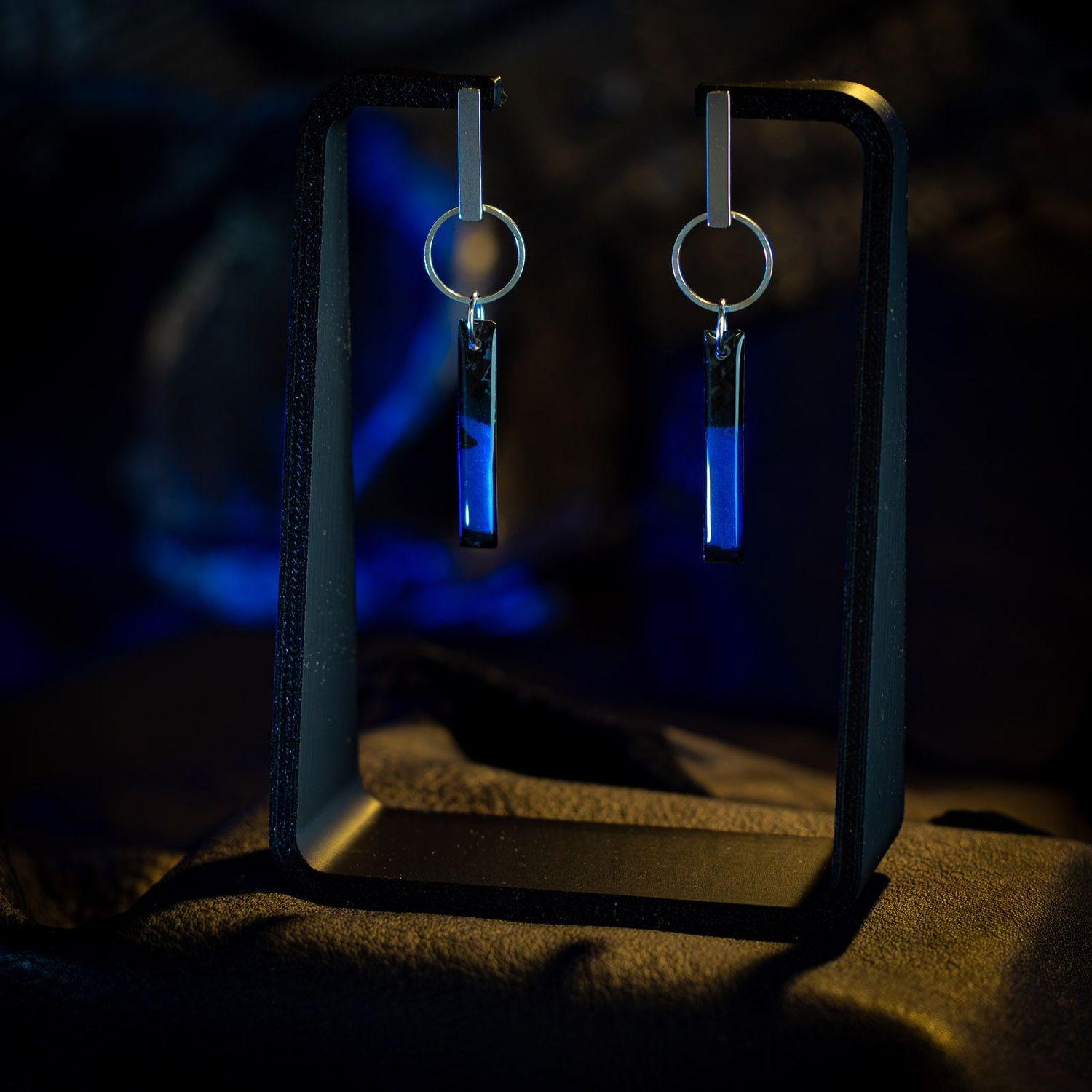 Boucles d'oreilles Carbone/Inox Hypercar Alpine Endurance Team Boucles d'oreilles Carbone/Inox Hypercar Alpine Endurance Team