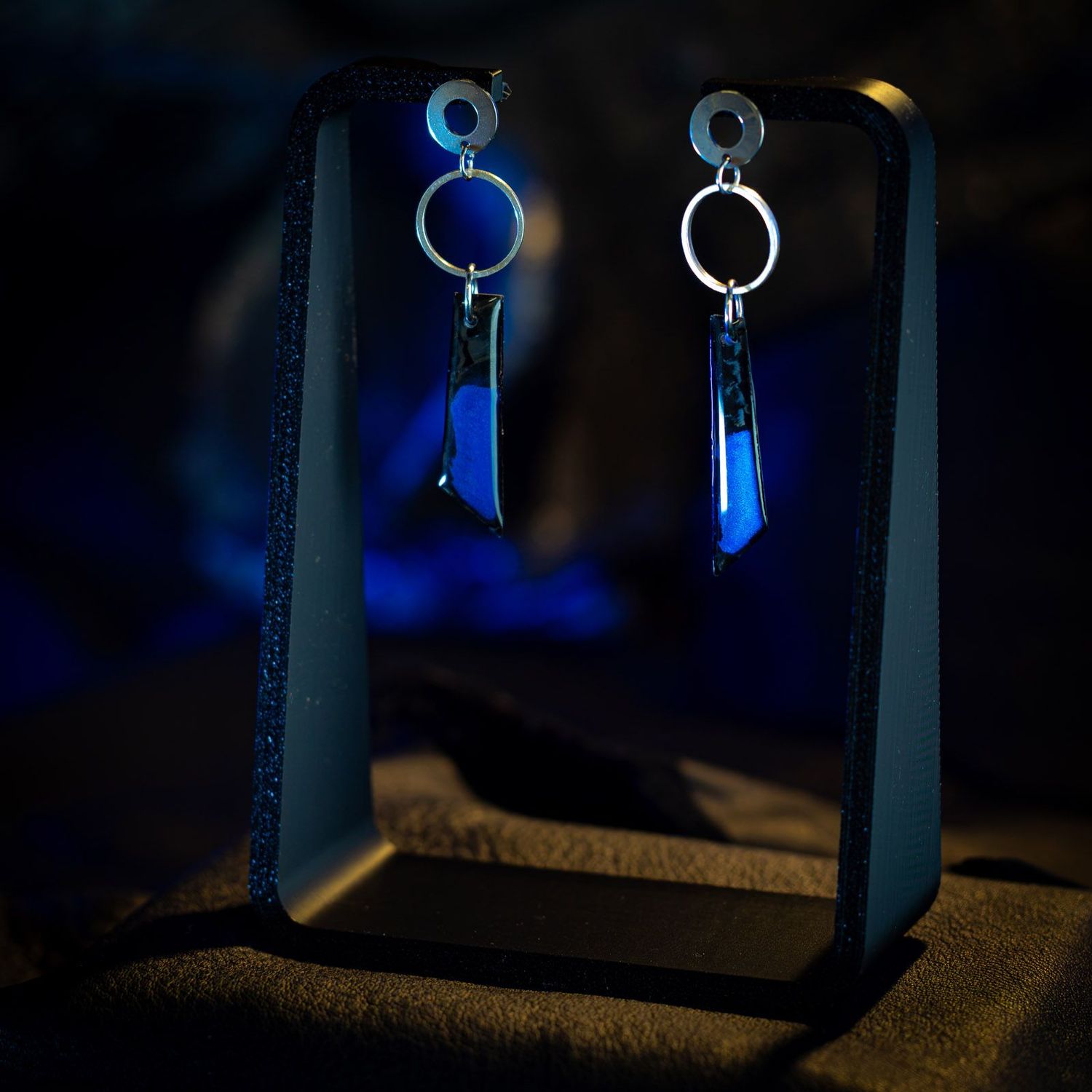 Boucles d'oreilles Carbone/Inox Hypercar Alpine Endurance Team Boucles d'oreilles Carbone/Inox Hypercar Alpine Endurance Team