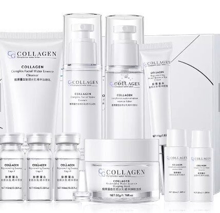 مجموعه الكولاجين ,عضوي مكافحة الشيخوخة
 تبييض الببتيد, Oligopeptides,Cفيتامين سينياكيناميدي, فيتامين هـ, الكولاجين