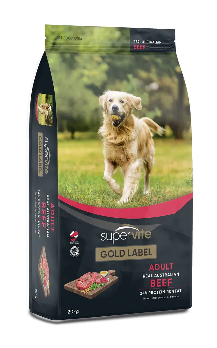 Supervite Gold Label Adult Beef
