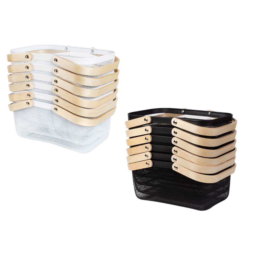 LUXE DOUBLE HANDLE BASKET