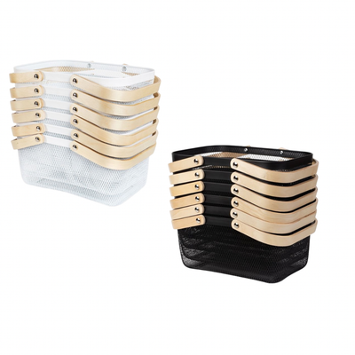 LUXE DOUBLE HANDLE BASKET