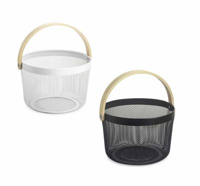 LUXE ROUND BASKET