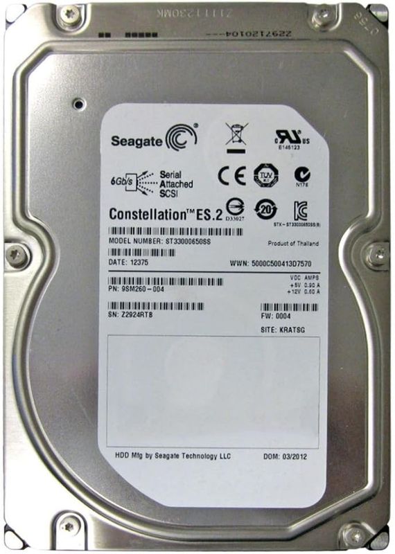 DISCO DURO SAS 3.5 SEAGATE 3TB