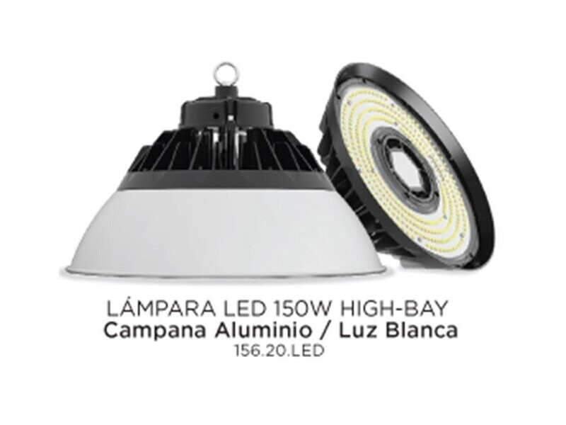 LÁMPARA LED CAMPANA 150w HIGH BAY