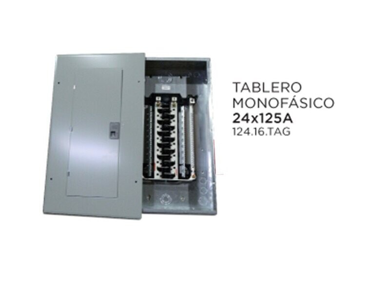 TABLERO MONOFÁSICO 164x125A