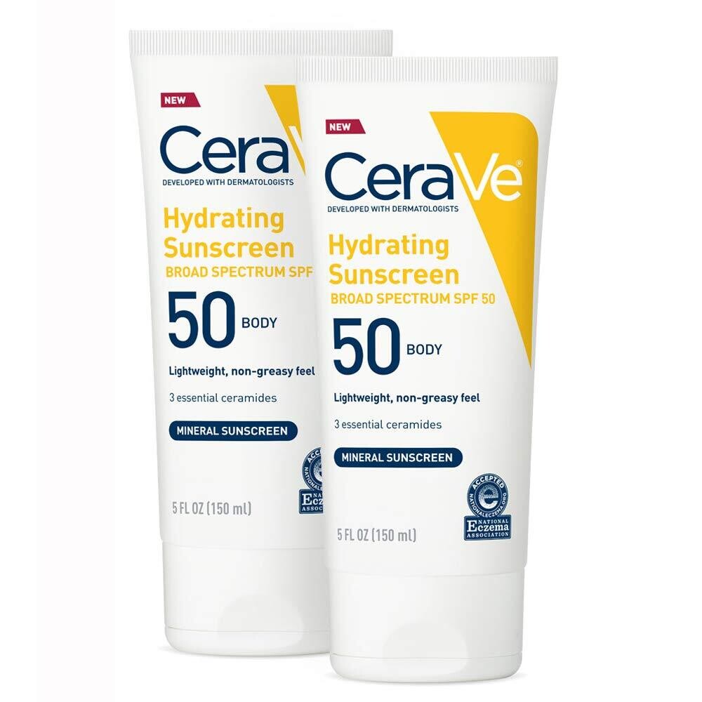CeraVe 2Pack 100 Mineral Sunscreen SPF 50