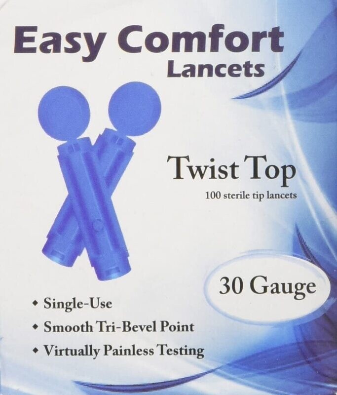 EASY COMFORT TWIST TOP LANCETS